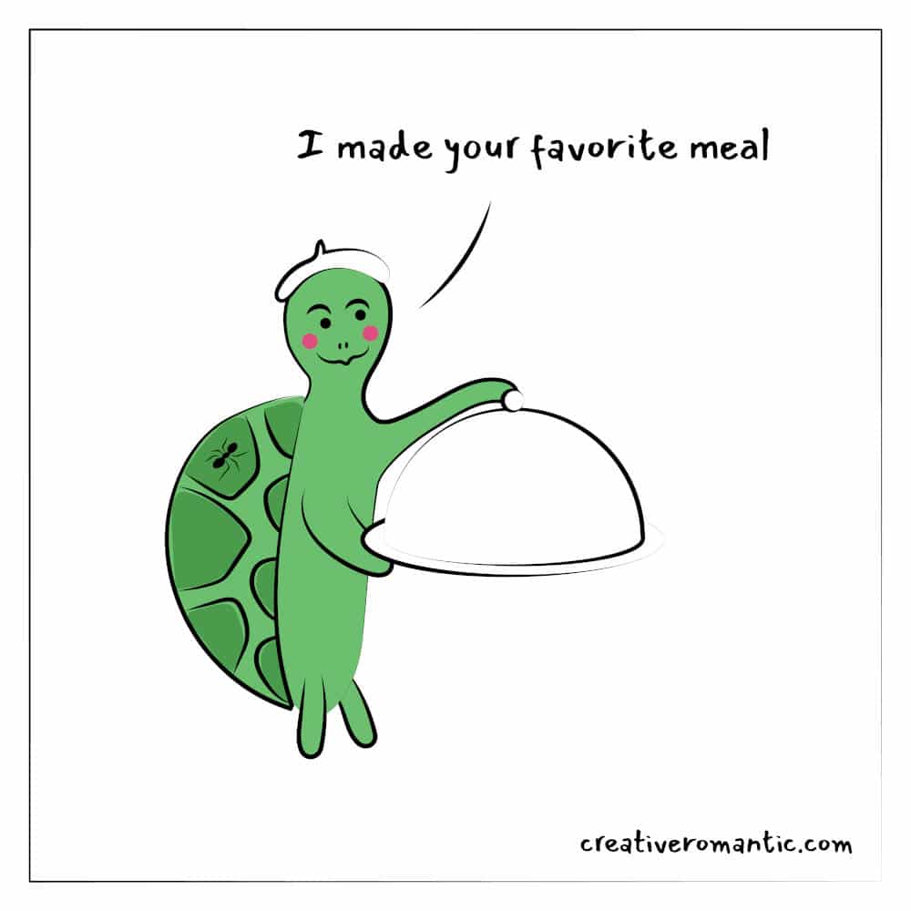 Turtle Cooking Armadillo Favorite Meal Comic